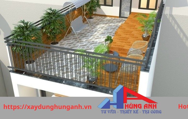 cơi nới thêm tầng tum 